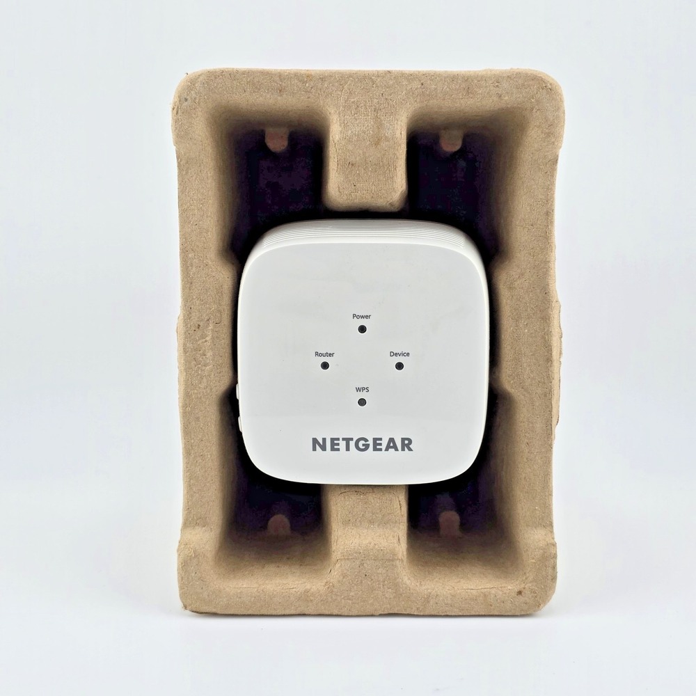 NETGEAR EX6110 AC1200 Dual-Band WiFi Range Extender WPS White